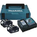 Makita 197624-2 - sada Li-ion LXT 18V 2ksBL1850B+1ks nabíječka DC18RC+1ksMakpac