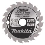 Makita B-16885 - Kotouč pilový pr.  85 x 1,0 x 15mm, počet zubů 20T