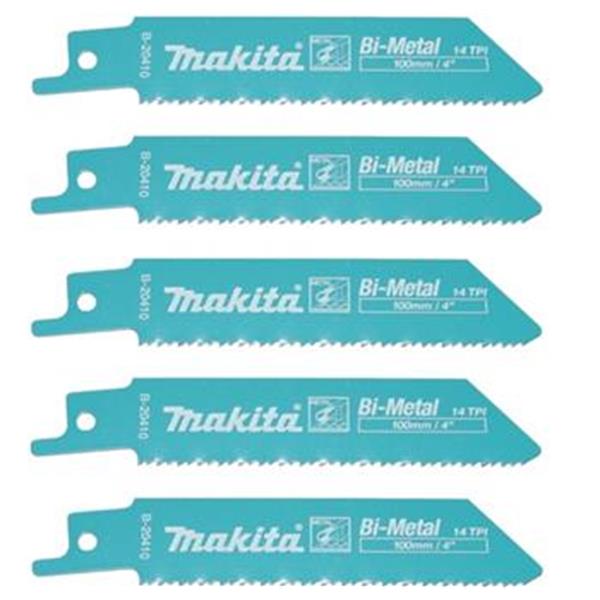 Makita B-20410 - pilový list BiM 100mm 5ks na kov do pily ocasky