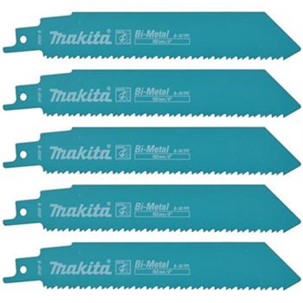 Makita B-43147 - pilový list do pilky ocasky BiM 150mm 5ks na kov