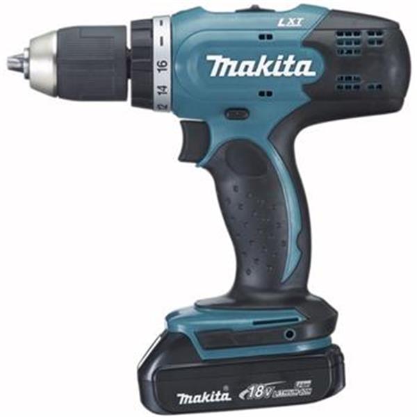 Makita DDF453SYE - 2-rychostní akumulátorová vrtačka, šroubovák Li-ion 18V 1,5Ah