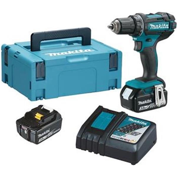 Makita DDF482RFJ - Akumulátorová vrtačka, šroubovák, Li-on 18V, akumulátor 3,0Ah