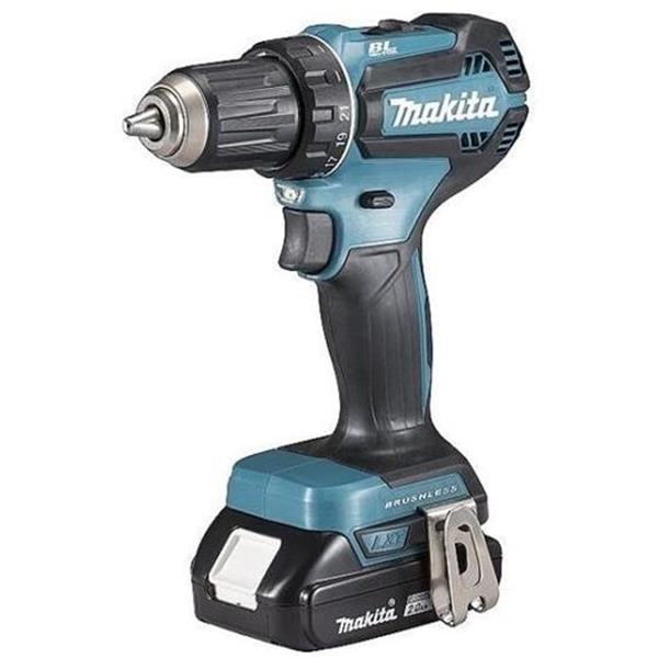 Makita DDF485RAJ - Akumulátorový bezuhlíkový šroubovák, vrtačka LXT na akumulátory Li-on 18V, 2 x aku 2,0 Ah