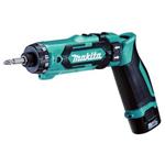 Makita DF012DSE - Akumulátorový šroubovák 5,6 / 3,6 Nm, upínání BIT 1/4", 7,2V