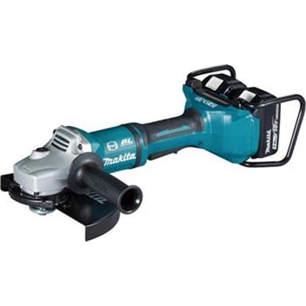 Makita DGA900PT2 - Akumulátorová úhlová bruska 230mm Li-ion LXT 2x18V/5,0Ah