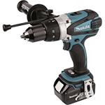 Makita DHP458RTJ - Akumulátorový šroubovák, vrtačka příklepová 18V, 2 rychlosti, akumulátory 5,0 Ah