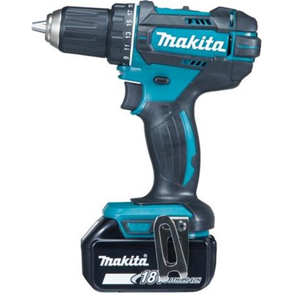 Makita DHP482RTJ - Akumulátorový příklepový bezuhlíkový šroubovák Li-ion 18V 5,0 Ah,systainer