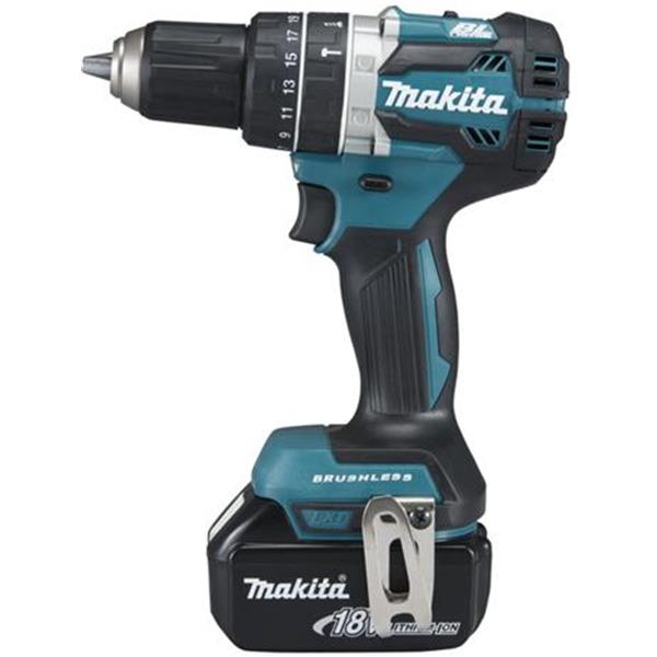 Makita DHP484RFJ - Akumulátorový příklepový bezuhlíkový šroubovák Li-ion 18V 3,0 Ah,systainer