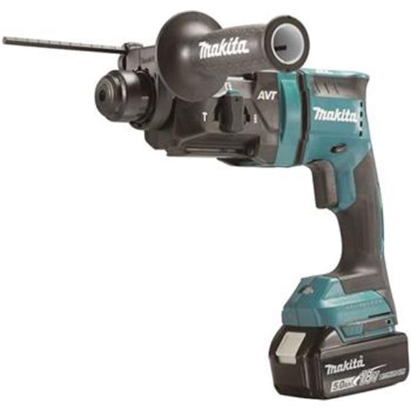 Makita DHR182RTJ - Akumulátorové kombinované kladivo Li-ion 18V baterie 5,0 Ah