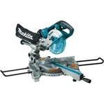 Makita DLS714NPT2 - Aku pokosová pila 190mm, Li-ion LXT 2x18V/5,0 Ah