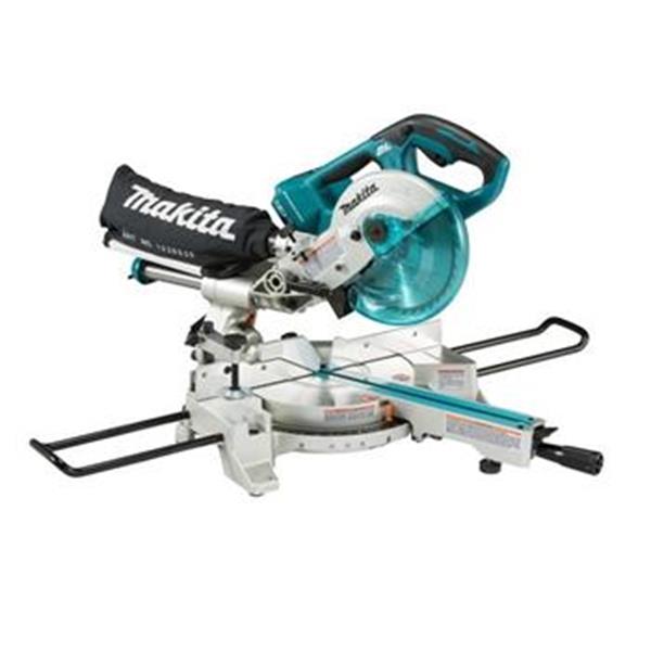 Makita DLS714NZ - Akumulátorová pokosová pila 190mm, Li-ion LXT 2x18V, bez aku "Z"