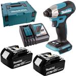 Makita DTD157RTJ - Aku rázový šroubovák 1/4" Li-ion LXT 18V/5,0Ah, Makpac