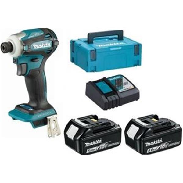 Makita DTD172RTJ - Akumulátorový rázový utahovák 1/4" Li-ion 18V 5,0 Ah