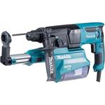 Makita HR2652 - Kombinované vrtací sekací kladivo SDS-plus s odsáváním 800 W, 2,2J, 4,3kg