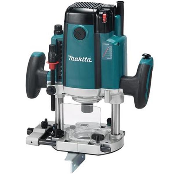 Makita RP2303FC01 - Horní frézka s regulací 2100W 23000ot/min, kleština 6, 8, 10, 12 mm