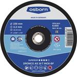 Osborn (Dronco) 1231905100 - Kotouč řezný pr. 230x2,2x22,2mm, na Nerez a kov, zrno AS 30 T INOX, Superior - rovný