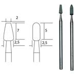 Proxxon 28270 - Stopkové brousky SiC - 2ks