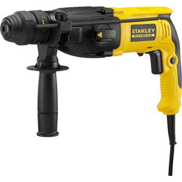 Stanley SFMEH210K-QS - Kombinované vrtací a sekací kladivo SDS-plus 800 W, 2,4J, 2,7kg